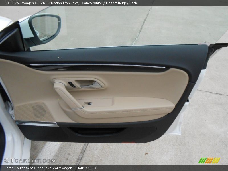 Candy White / Desert Beige/Black 2013 Volkswagen CC VR6 4Motion Executive