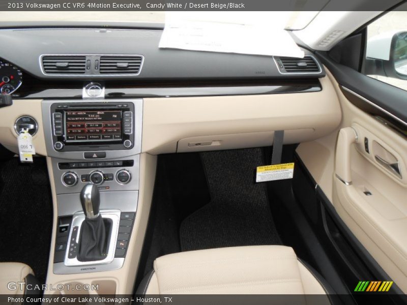 Candy White / Desert Beige/Black 2013 Volkswagen CC VR6 4Motion Executive