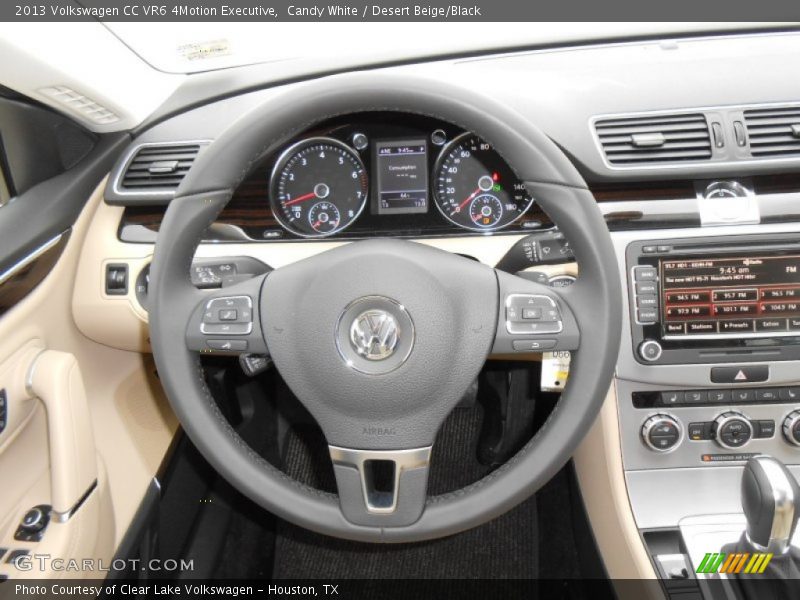  2013 CC VR6 4Motion Executive Steering Wheel