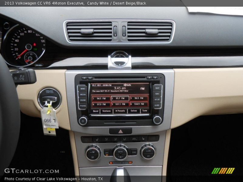 Controls of 2013 CC VR6 4Motion Executive