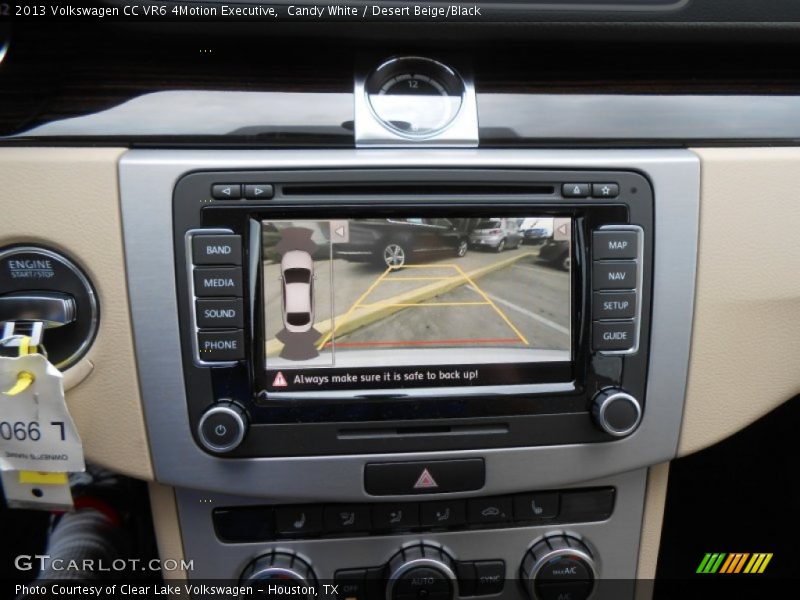 Candy White / Desert Beige/Black 2013 Volkswagen CC VR6 4Motion Executive