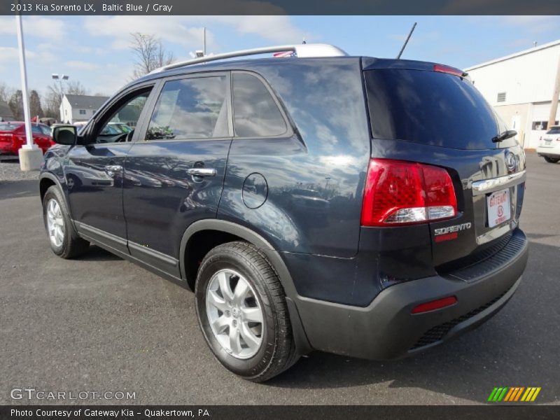 Baltic Blue / Gray 2013 Kia Sorento LX