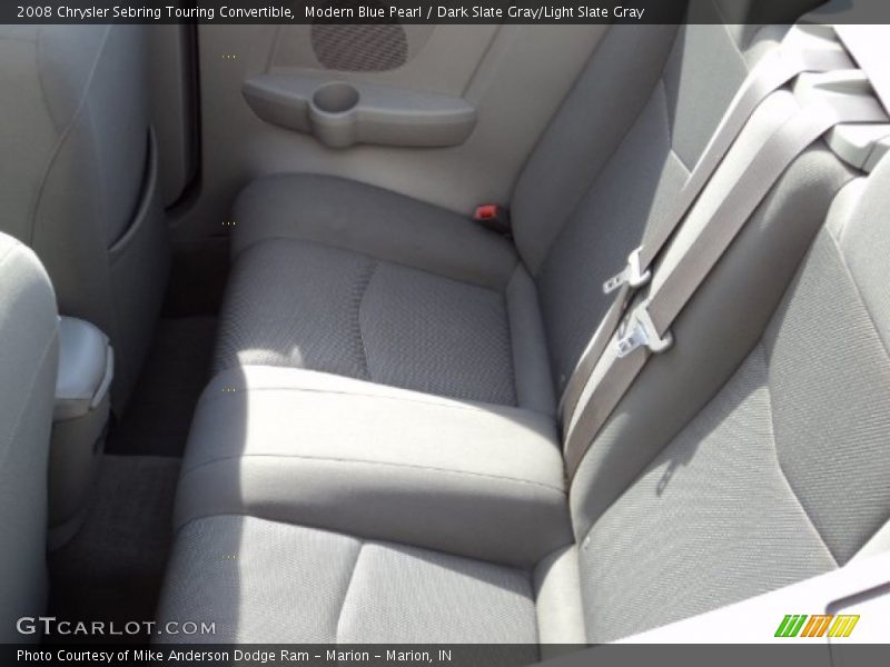 Modern Blue Pearl / Dark Slate Gray/Light Slate Gray 2008 Chrysler Sebring Touring Convertible