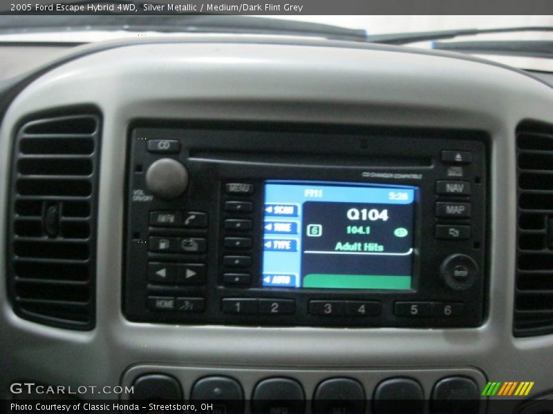 Silver Metallic / Medium/Dark Flint Grey 2005 Ford Escape Hybrid 4WD