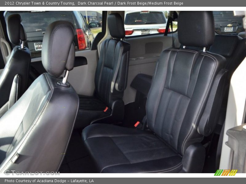 Rear Seat of 2012 Town & Country Touring