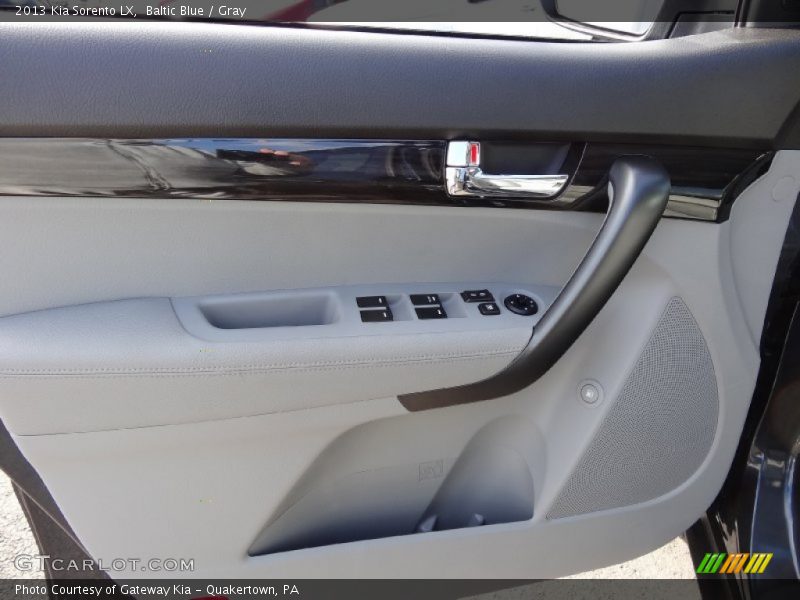 Baltic Blue / Gray 2013 Kia Sorento LX