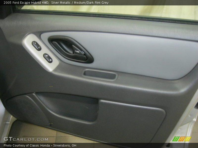 Silver Metallic / Medium/Dark Flint Grey 2005 Ford Escape Hybrid 4WD