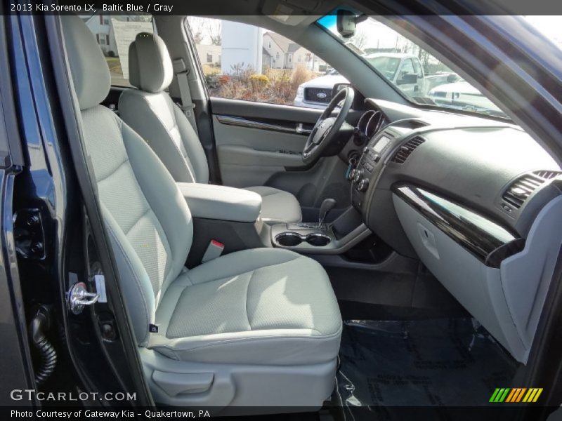 Baltic Blue / Gray 2013 Kia Sorento LX