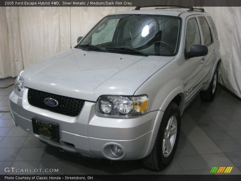 Silver Metallic / Medium/Dark Flint Grey 2005 Ford Escape Hybrid 4WD