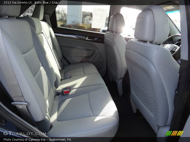 Baltic Blue / Gray 2013 Kia Sorento LX