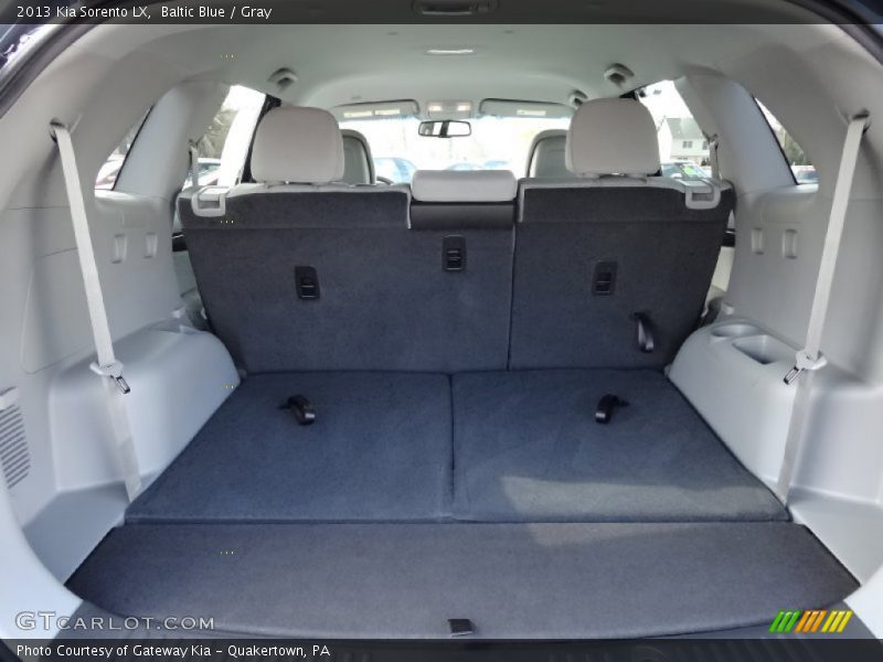 Baltic Blue / Gray 2013 Kia Sorento LX