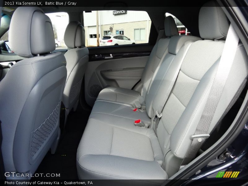 Baltic Blue / Gray 2013 Kia Sorento LX