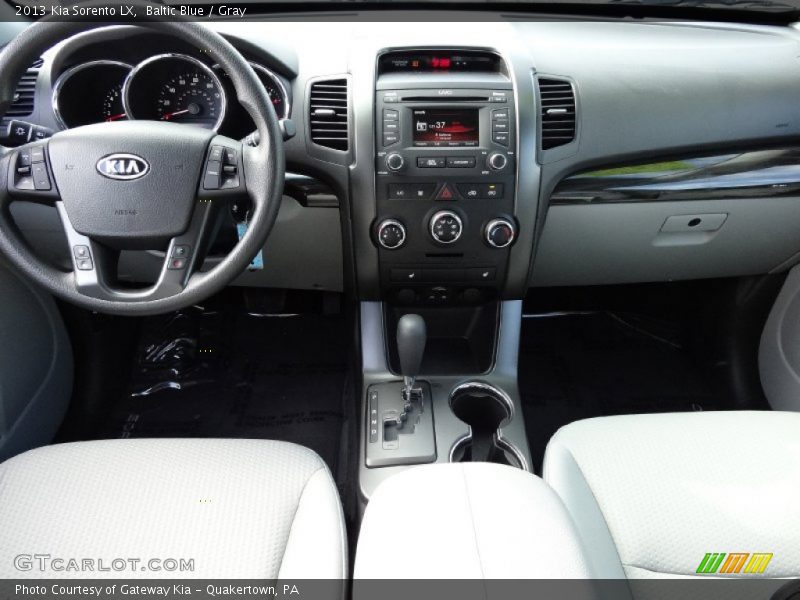 Baltic Blue / Gray 2013 Kia Sorento LX