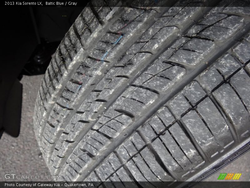 Baltic Blue / Gray 2013 Kia Sorento LX