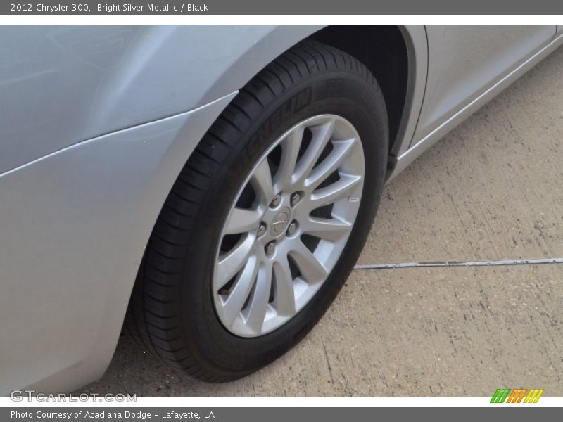 Bright Silver Metallic / Black 2012 Chrysler 300
