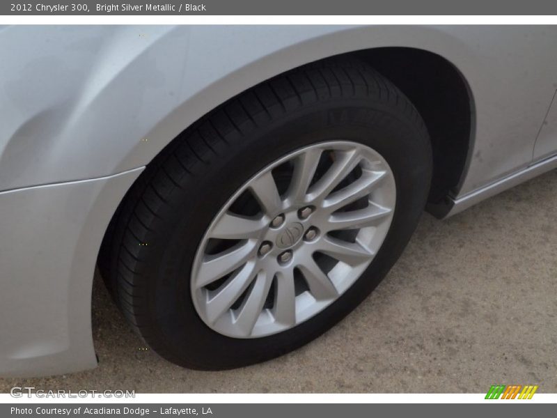 Bright Silver Metallic / Black 2012 Chrysler 300