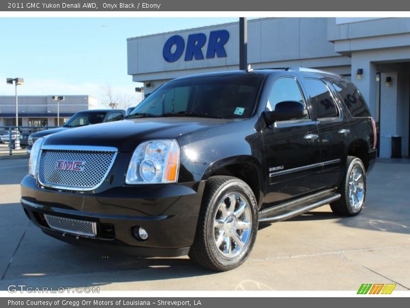 Onyx Black / Ebony 2011 GMC Yukon Denali AWD