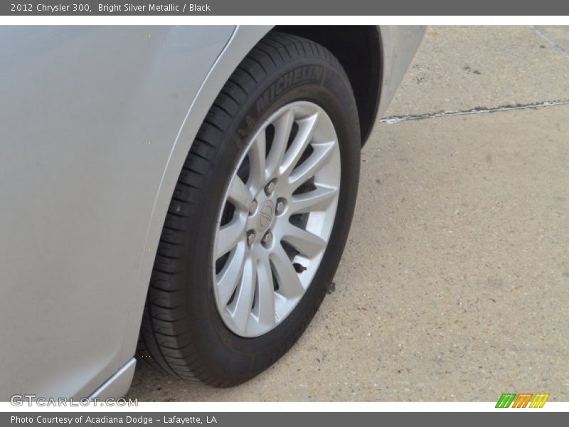 Bright Silver Metallic / Black 2012 Chrysler 300