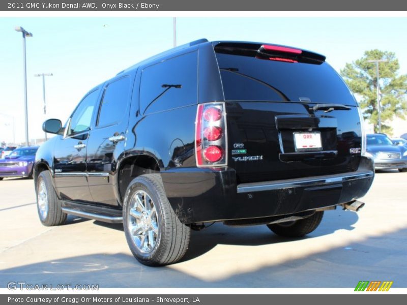 Onyx Black / Ebony 2011 GMC Yukon Denali AWD