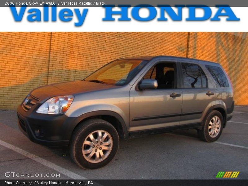 Silver Moss Metallic / Black 2006 Honda CR-V EX 4WD