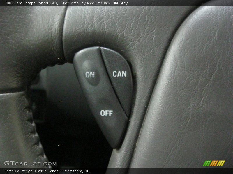Silver Metallic / Medium/Dark Flint Grey 2005 Ford Escape Hybrid 4WD