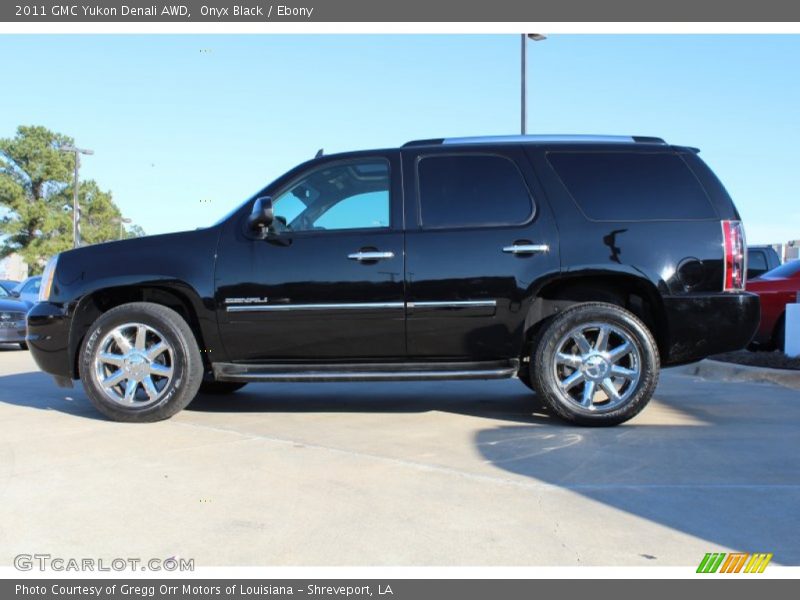 Onyx Black / Ebony 2011 GMC Yukon Denali AWD