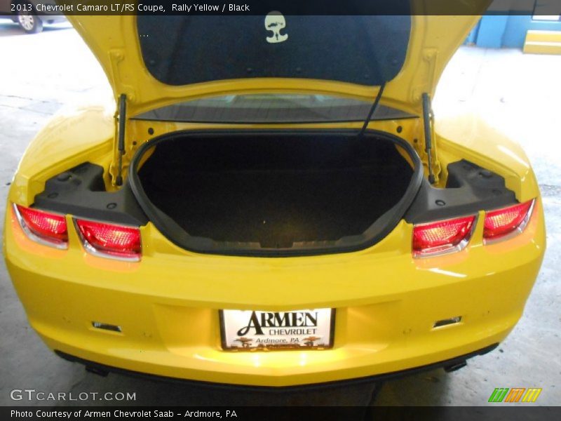 Rally Yellow / Black 2013 Chevrolet Camaro LT/RS Coupe