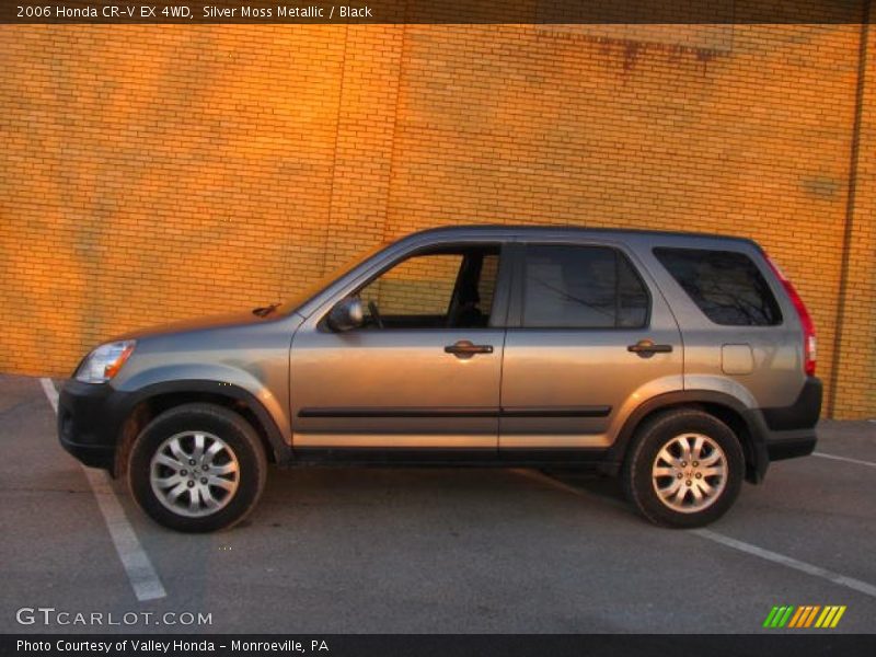 Silver Moss Metallic / Black 2006 Honda CR-V EX 4WD