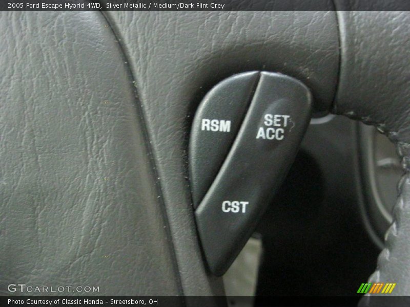 Silver Metallic / Medium/Dark Flint Grey 2005 Ford Escape Hybrid 4WD