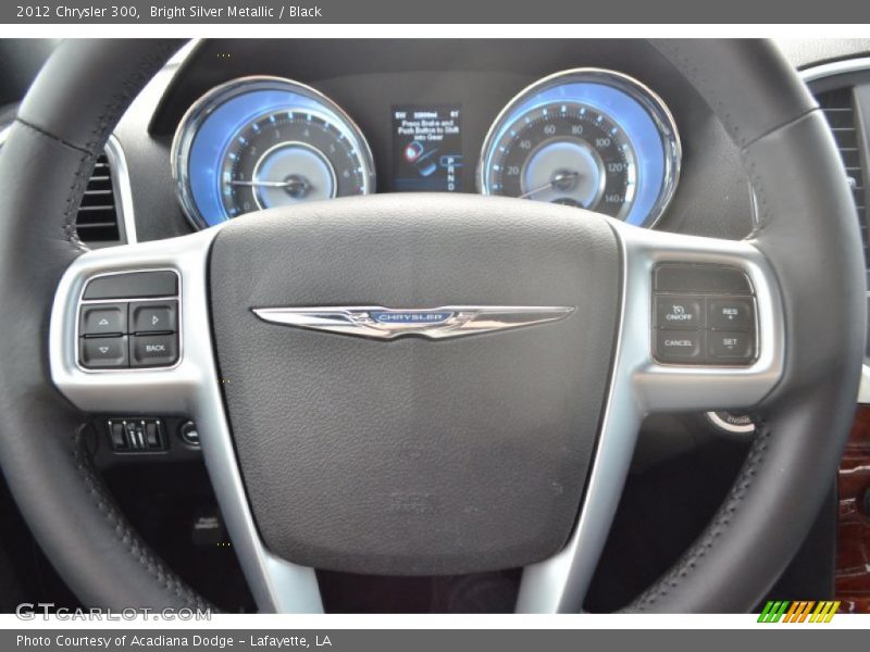 Bright Silver Metallic / Black 2012 Chrysler 300