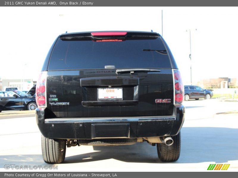 Onyx Black / Ebony 2011 GMC Yukon Denali AWD