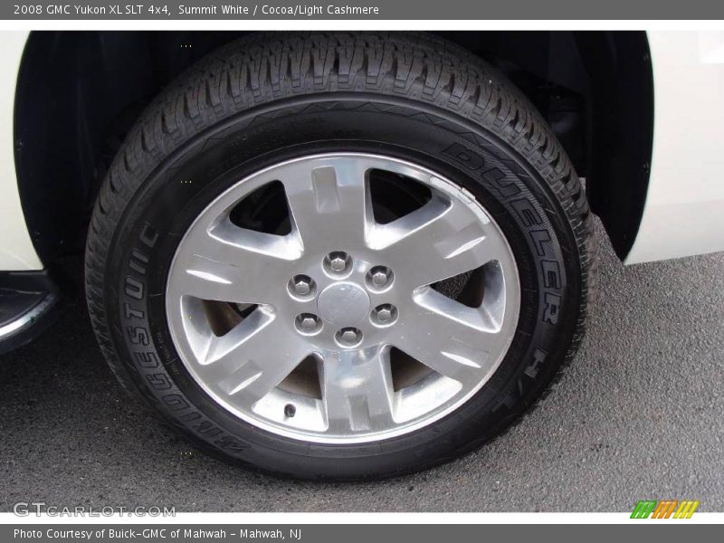 Summit White / Cocoa/Light Cashmere 2008 GMC Yukon XL SLT 4x4