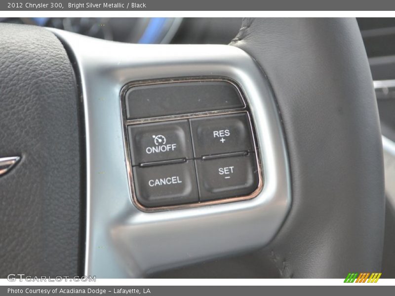 Bright Silver Metallic / Black 2012 Chrysler 300