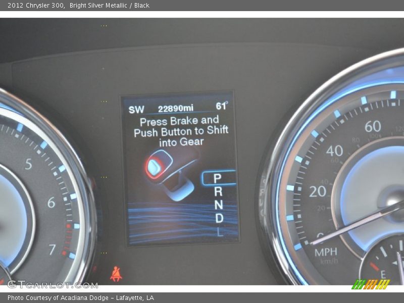 Bright Silver Metallic / Black 2012 Chrysler 300