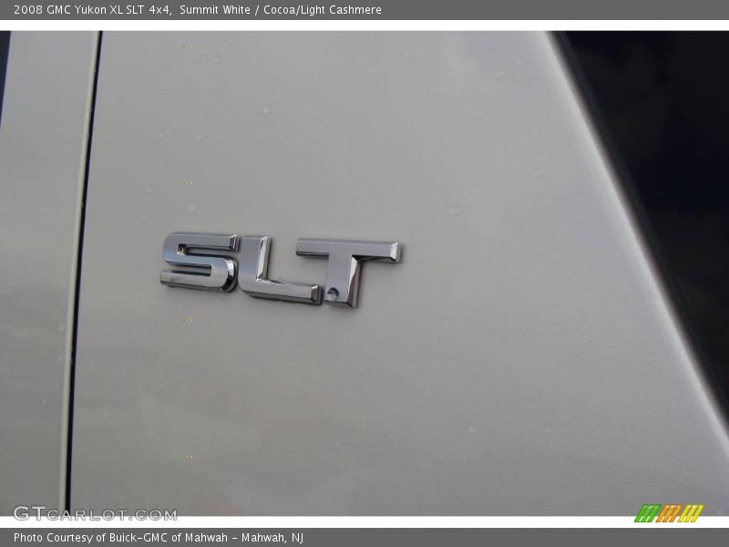 Summit White / Cocoa/Light Cashmere 2008 GMC Yukon XL SLT 4x4