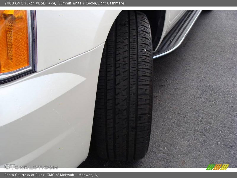 Summit White / Cocoa/Light Cashmere 2008 GMC Yukon XL SLT 4x4