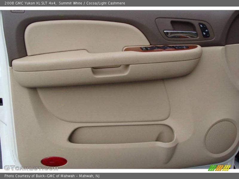 Summit White / Cocoa/Light Cashmere 2008 GMC Yukon XL SLT 4x4