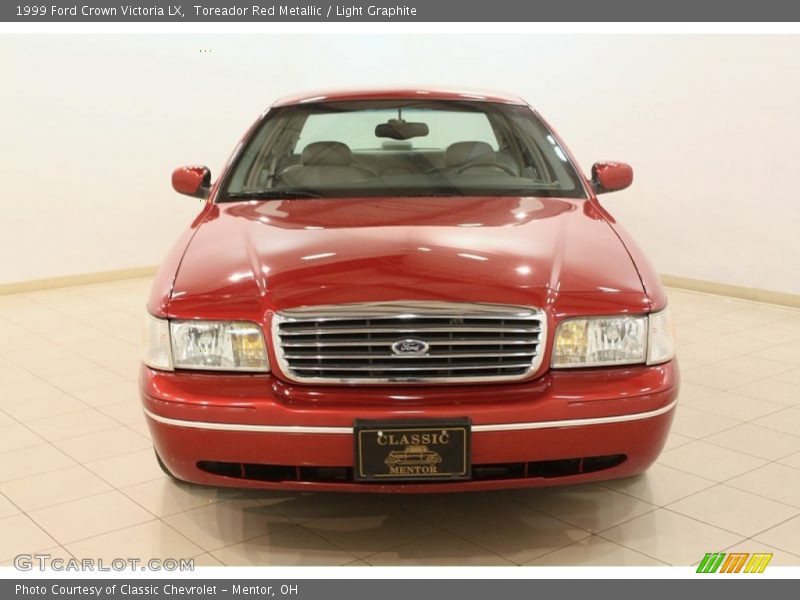 Toreador Red Metallic / Light Graphite 1999 Ford Crown Victoria LX