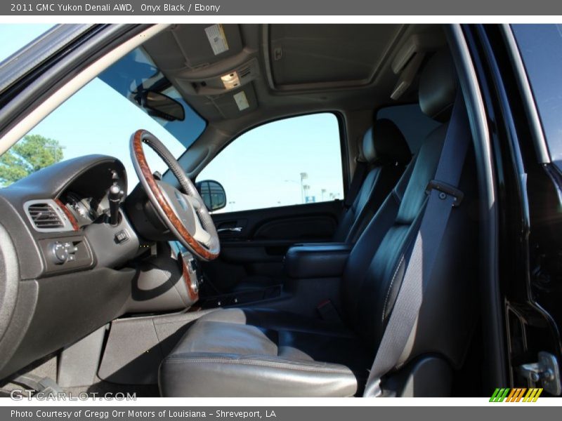 Onyx Black / Ebony 2011 GMC Yukon Denali AWD