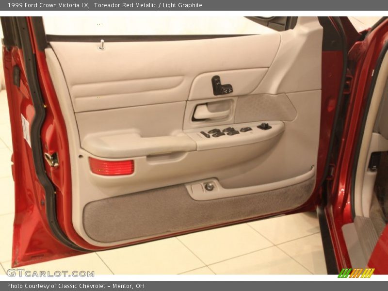 Toreador Red Metallic / Light Graphite 1999 Ford Crown Victoria LX