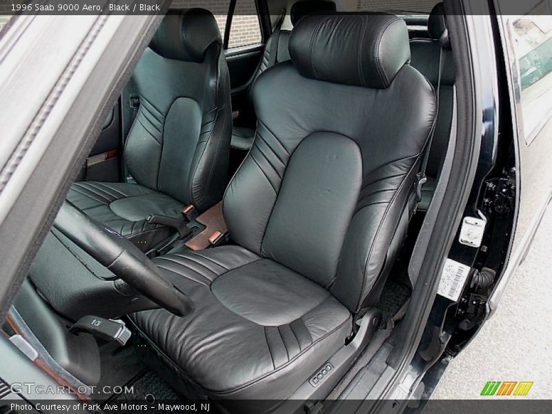 Front Seat of 1996 9000 Aero