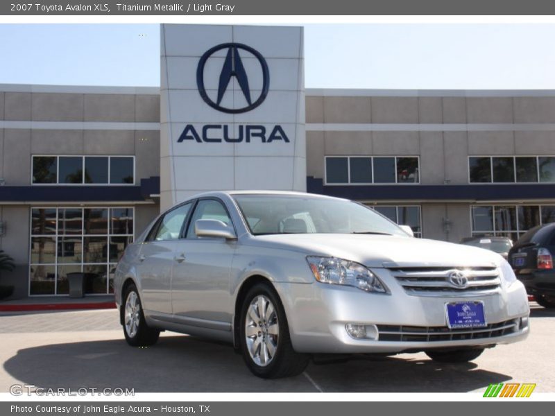 Titanium Metallic / Light Gray 2007 Toyota Avalon XLS
