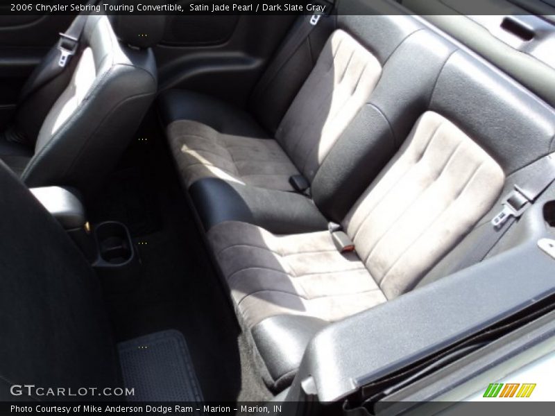 Satin Jade Pearl / Dark Slate Gray 2006 Chrysler Sebring Touring Convertible