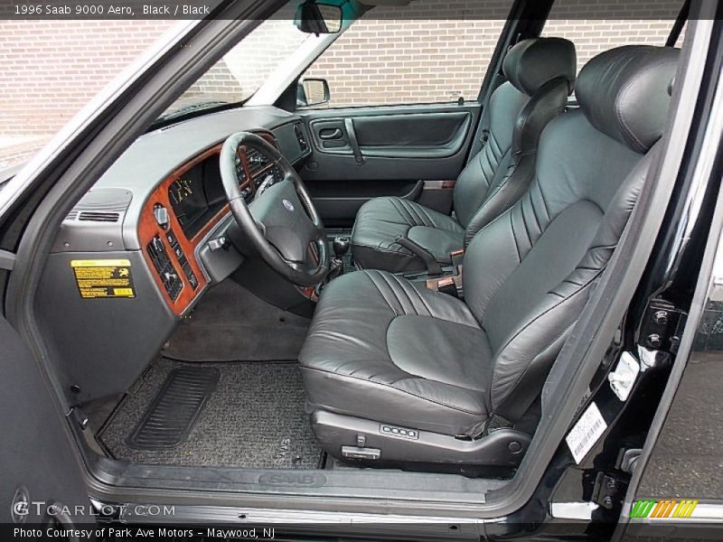  1996 9000 Aero Black Interior
