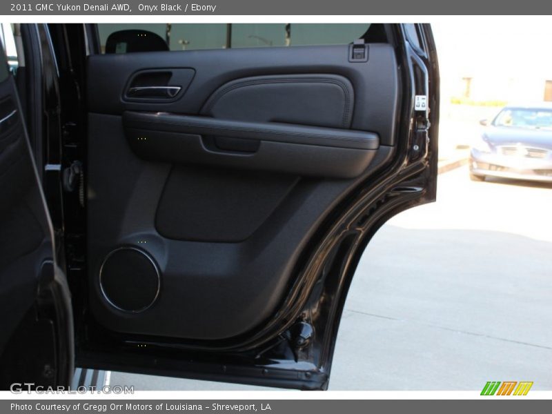 Onyx Black / Ebony 2011 GMC Yukon Denali AWD
