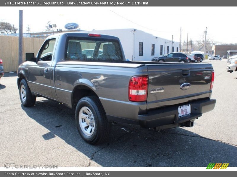 Dark Shadow Grey Metallic / Medium Dark Flint 2011 Ford Ranger XL Regular Cab