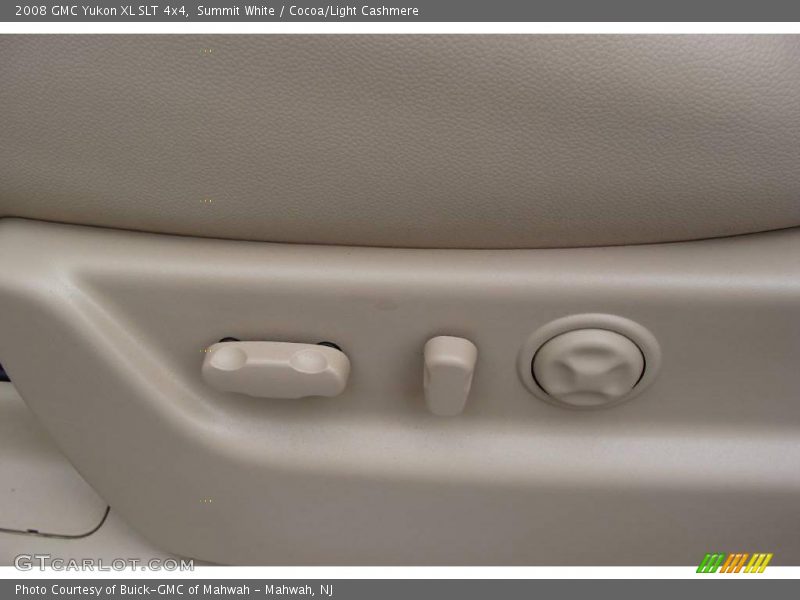 Summit White / Cocoa/Light Cashmere 2008 GMC Yukon XL SLT 4x4