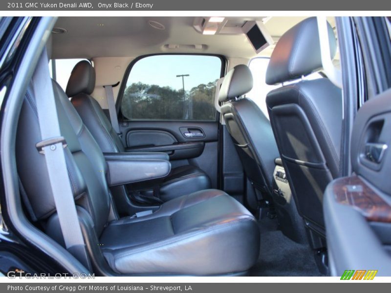 Onyx Black / Ebony 2011 GMC Yukon Denali AWD