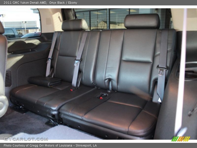 Onyx Black / Ebony 2011 GMC Yukon Denali AWD