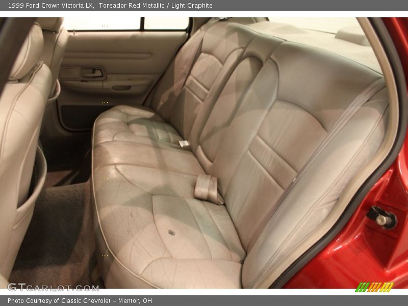 Toreador Red Metallic / Light Graphite 1999 Ford Crown Victoria LX